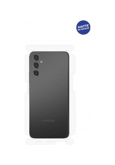 Samsung Galaxy Uyumlu A15 Mat Arka Ve Yan Koruyucu Tpu Film