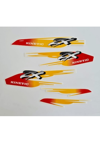 Honda Kinetic Arma Sticker Seti - Iki Farkli Renk Seçeneği Ile 503837876