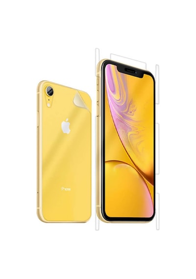 Apple Uyumlu   iPhone Xr Için Exquıs Ön Ve Arka Koruma 360 Full Kaplama Şeffaf (485578448)