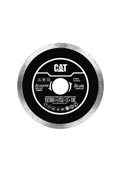 Cat Da09021 110mm Profesyonel Fayans, Seramik, Mermer Elmas Kesme Diski