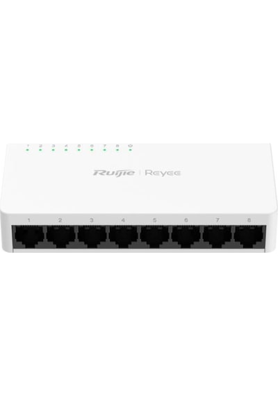 Ruijie Reyee Rg-es08f 8-port 10/100 Mbps Tak Çalıştır Plastik Kasa Switch