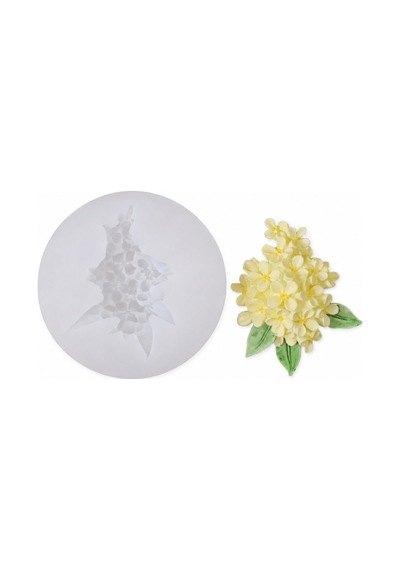 Ortaca Çiçeği Silikon Kalıp 7.9x6.9x5.5 Cm