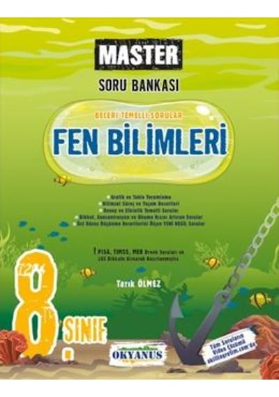 Okyanus8. Sinif Master Fen Bilimleri Soru Bankasi
