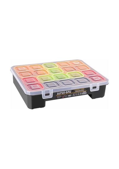 Süper-bag Süper Bag Cube-200 Organizer Balıkçı Malzeme Kutusu