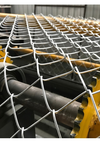2.50mm Kalınlık 7x7 Göz 1,5mt -20mt Galvanizli Helezon Bahçe Çit Tel Örgü Çelik