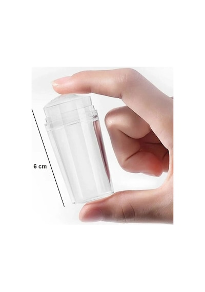 Tırnak Oje Süs Aparatı Damgası French Nail Stamper