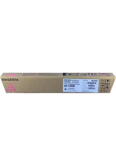 Ricoh Mp C306 Magenta Kırmızı  Fotokopi Toneri Mp C307-406 6.000 Syf.