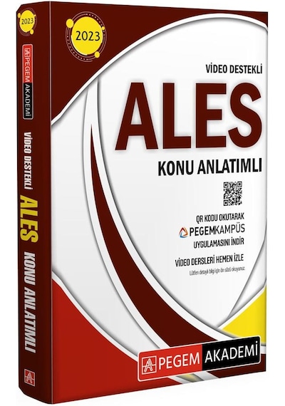 ALES Konu Anlatımlı- Pegem Akademi Yayıncılık