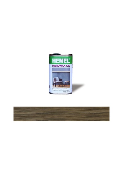 Hemel 18825 Hardwax Oil 0.5Lt Bakım ve Koruma Yağı Castle Brown