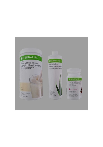 Vanılyalı Shake 500 Gr - Aloe 473 Ml - Ahududu 51 Gr Çay