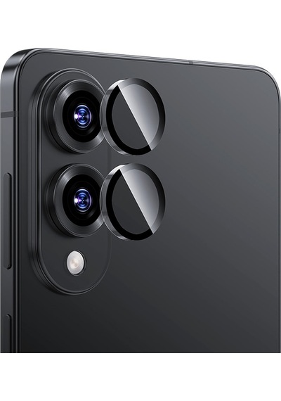 Galaxy Uyumlu S25 Edge Benks Glass Warrior Kolay Uygulama Aparatlı Kamera Lens Koruyucu Şeffaf