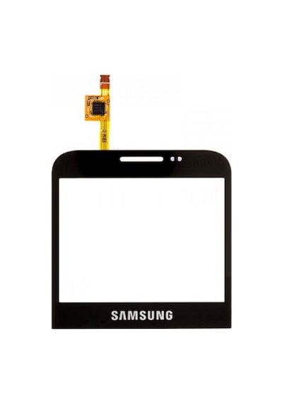Samsung Uyumlu Galaxy Pro B7510 Dokunmatik Touch Ön Cam - Siyah