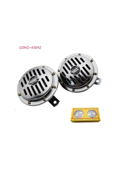 Hella Korna 12V Krom Korna Super Ton 13Cm Korna+ Düz Role