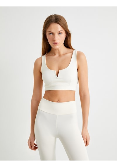 Koton Sporcu Sütyeni Kaplı Kalın Askılı Kesik Yaka Slim Fit Ekru 4sak30037nk Ekru Koton Sporcu Sütyeni Kaplı Kalın Askılı Kesik Yaka Slim Fit Ekru 4sak30037nk Ekru