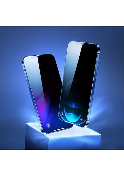 Apple Uyumlu   iPhone 16 Pro Kolay Uygulama Aparatlı 5d Magic Privacy Hayalet Cam Ekran
