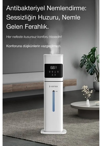 Uzaktan Kumandanlı Hava Nemlendirici 8l Dokunmatik, Zaman Ayarı, Sessiz