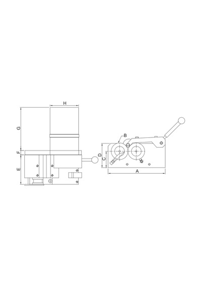 Fett V-pgm Vertex Motorlu Zımba Form Verme Makinası