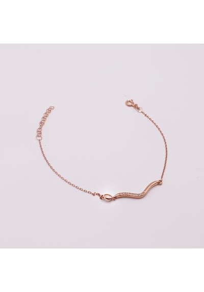 Agakulche Gümüş Taş Yılan Hayalet Bileklik Gümüş