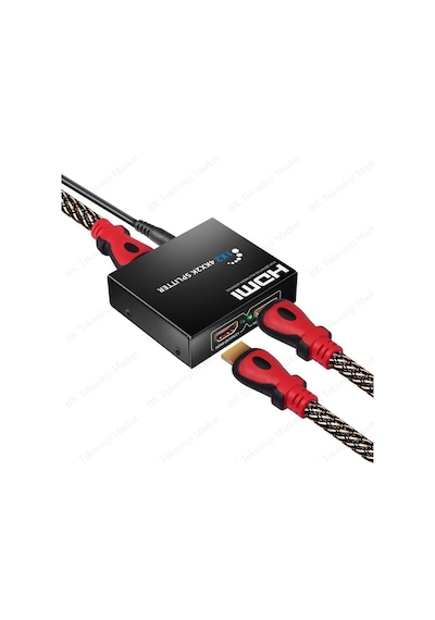 Hdmi Çoklayıcı 1 Giriş 2 Çıkışlı 1080P 3D Hdmi Splitter