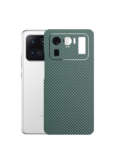 Kapps Xiaomi Mi 11 Ultra İle Uyumlu Fiber Serisi Premium Arka Kapak Kaplama Kenarlar Yoktur 30221597
