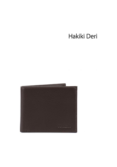 Gönderir Gönderi R Erkek Kahverengi Hakiki Deri Yatay Cüzdan Ddmx77706952