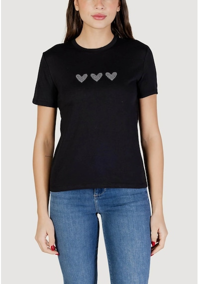 Only Onlarıana Siyah Kadın T-shirt 15343771 Siyah