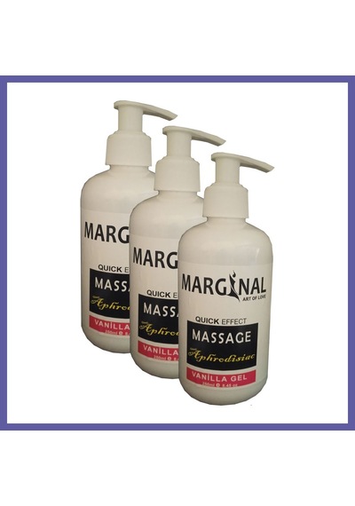 Bezos Marginal Massage Vanilla Gel Vanilya Masaj Jeli 3 Adet Nıda