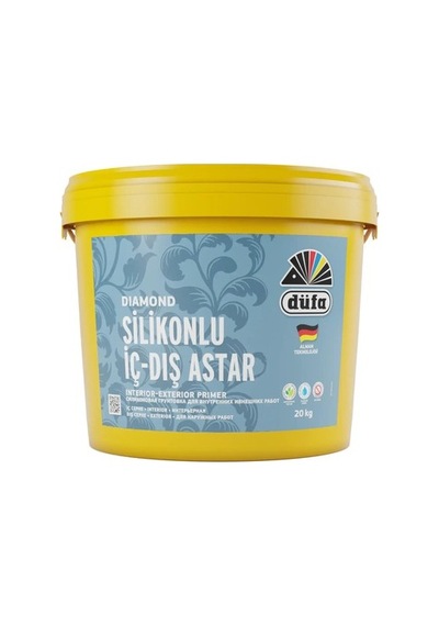 Düfa Diamond Silikonlu İç Cephe Ve Dış Cephe Astar Beyaz 20 0,15 L