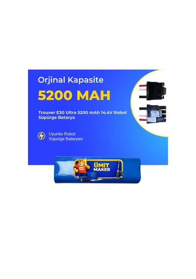 Trouver E30 Ultra 5200 Mah 14.4v Robot Süpürge Batarya