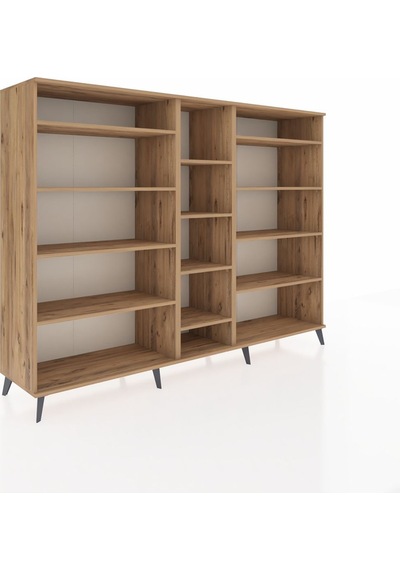 Hyperion Dolap 11 Raflı 220x44x163 Çam-çam Çam-çam
