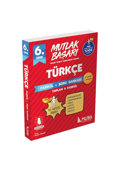 2052 - Mb 6.sınıf Türkçe Fasikül + Soru Bankası