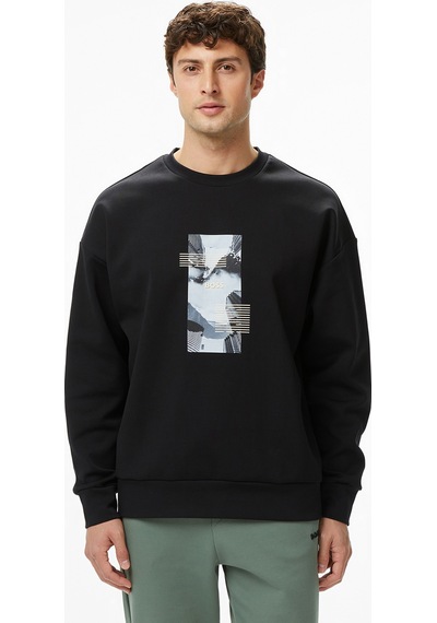 Boss Stenson Zone Erkek Siyah Sweatshirt50548324