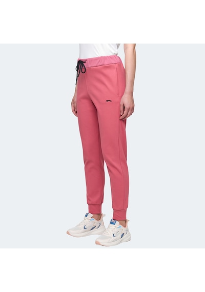 Slazenger VETERAN RBN Kadın Cepli Gül Eşofman Altı