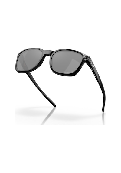 Oakley Oak 9018 901804 55 Ojector Aynalı Polarize Erkek Kare Siyah Kemik Güneş Gözlüğü Siyah