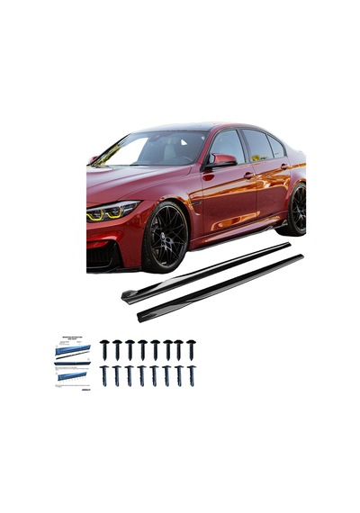 Bmw M3 F80 2014-2018 Marşpiyel Altı Lip 2 Pcs