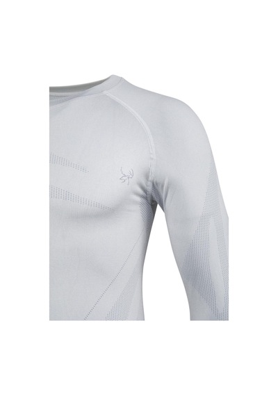2as Erkek Heatwave Seamless Baselayer Üst İçlik Gri 001