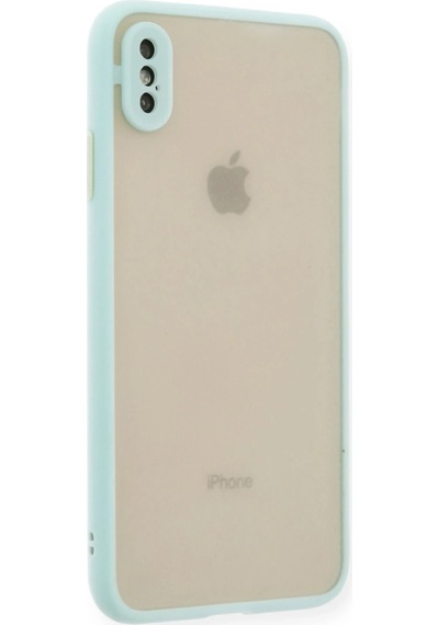 Cosmotex Newface Apple, Uyumlu iPhone X Kılıf Montreal Silikon Kapak - Turkuaz