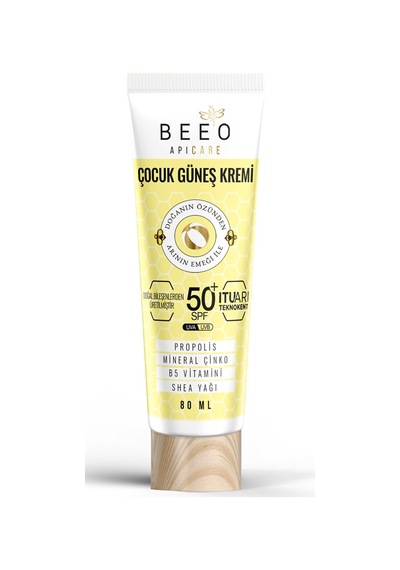3 Adet Beeo Apicare Propolisli Çocuk Güneş Kremi 80ml