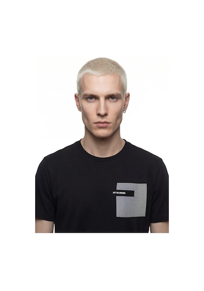 Erkek T-shirt Lf2041129 Black Siyah