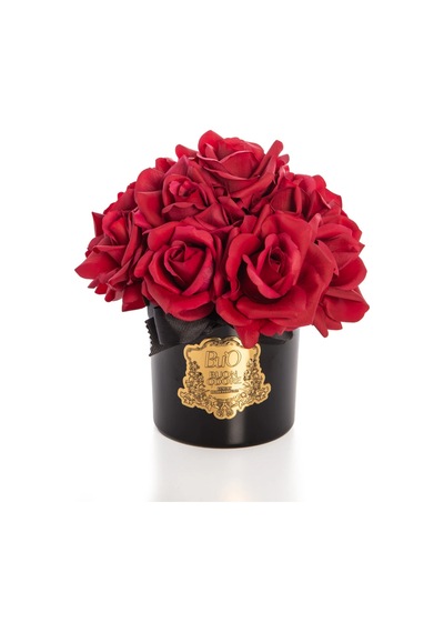 Siyah Cam Gold 14 Gül Luxury Home Perfume Acı Elma
