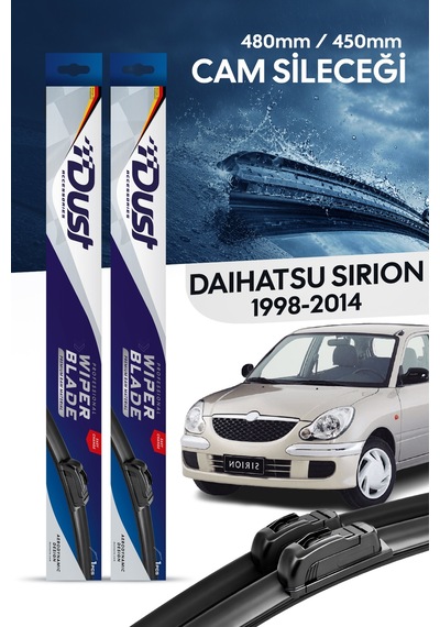 Daihatsu Sirion Silecek Takımı 1998-2004 Uyumlu 480mm/450mm