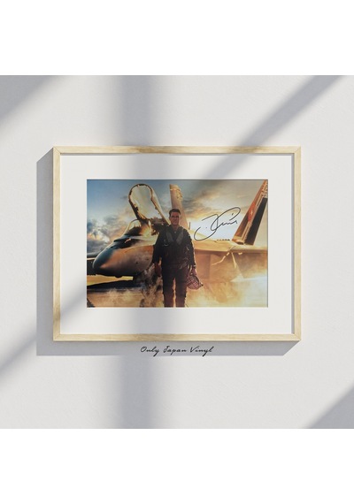 Tom Cruise Top Gun 20x30 Cm Boyutunda El İmzalı Fotoğraf Ömür Bo