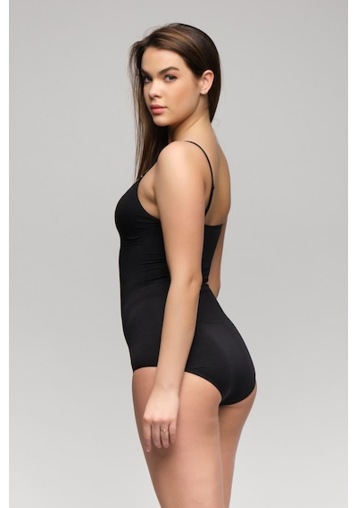 Siyah Mı Emay 1925 Soft Pedli Çıtçıtlı Body Siyah