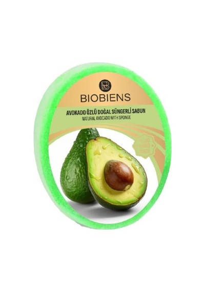 Biobiens Süngerli Sabun 130gr. Avokado Diğer
