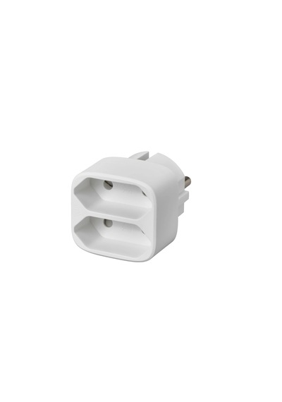 Ikea Koppla 2'li Priz Çoğaltıcı , Beyaz, Topraksız 0