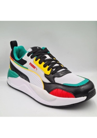 Puma X-ray 2 Square Siyah Beyaz Erkek Sneaker Spor Ayakkabı Siyah - Beyaz