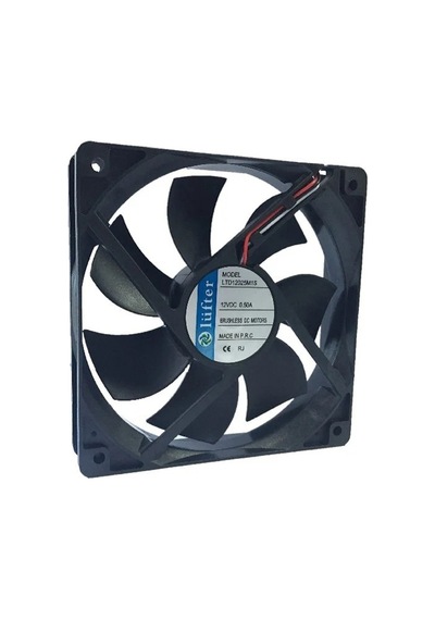 Lüfter 120X120X25Mm 12V Dc 0,50 Amper Kare Fan