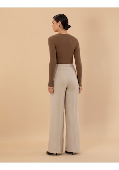 Pierre Cardin Kadın Krem Pantolon 50273099-vr071 Krem