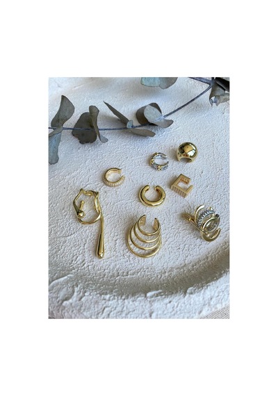 Basic Kalın Halka Ear Cuff Altın - 741719491 Altın - 741719491 Altın