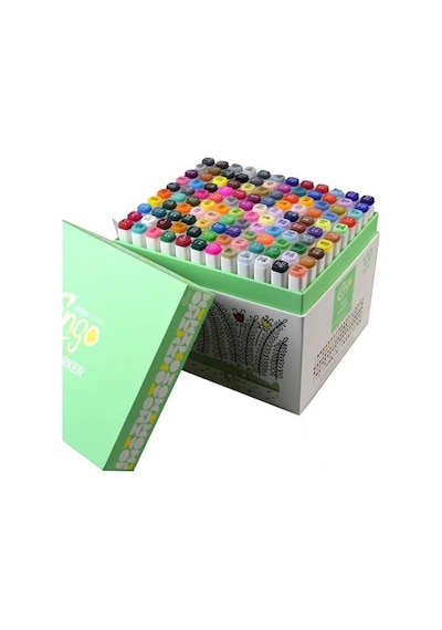 Cengo Twin Marker Çift Uçlu 120 Renk Cgo-136